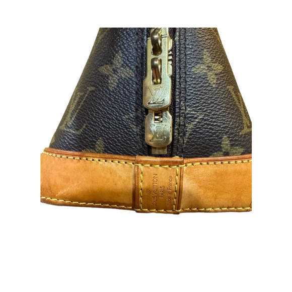 LOUIS VUITTON Monogram Alma PM Handbag Satchel AUTHENTIC - Picture 11 of 16